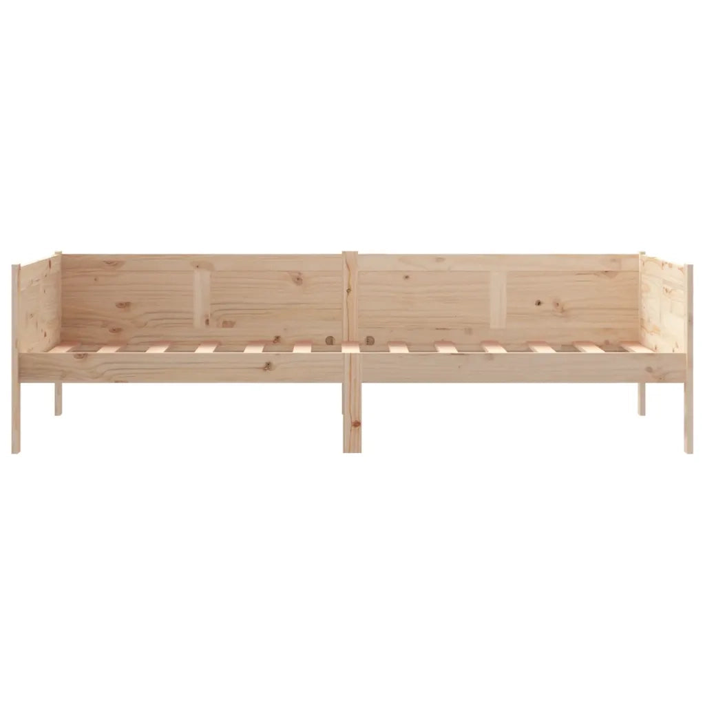 Letto singolo | Letto per adulti | Dormeuse in Legno Massello di Pino 80x200 cm