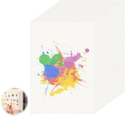 60 fogli di carta aquarello bianca per cartoline da disegno per bambini studenti adulti artisti per acrilico manga.