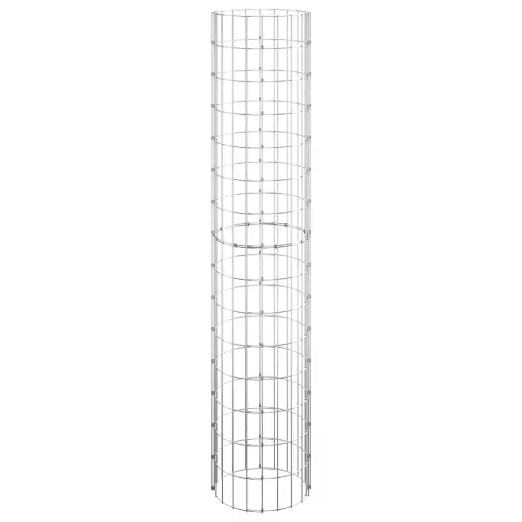 Palo Gabbione Circolare in Acciaio Zincato Ã˜30x150 cm cod mxl 12626