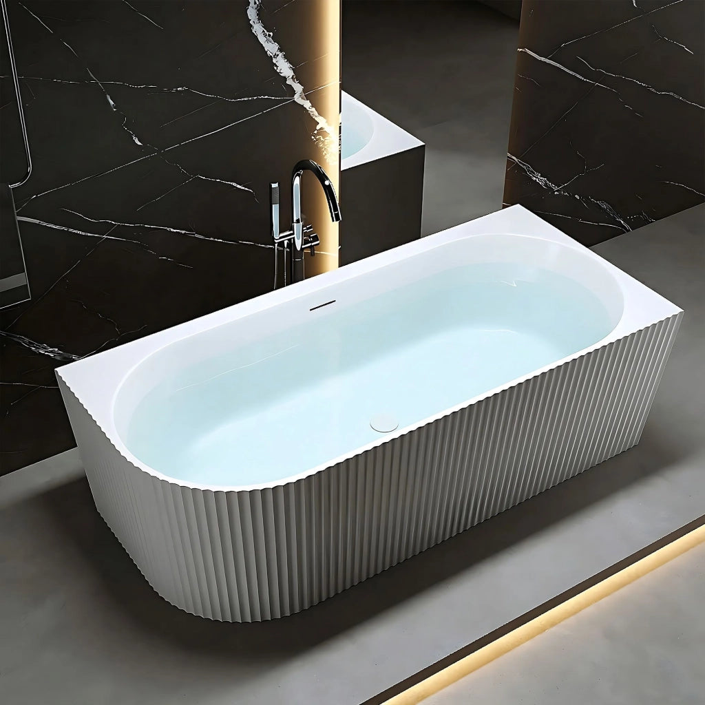 Vasca Bagno Wenus Right 170 Copritappo rame spazzolato