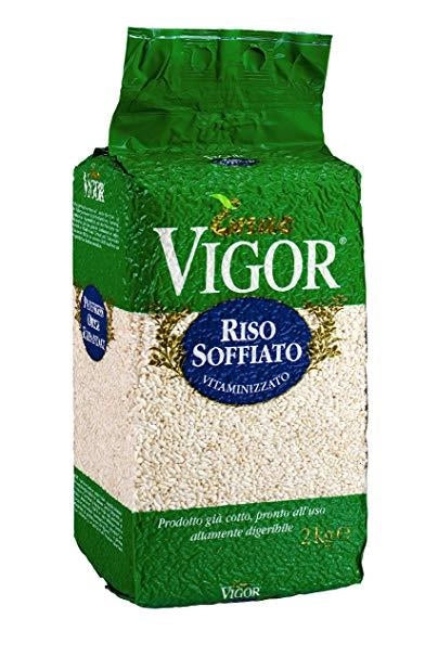 VIGOR RISO SOFFIATO PER CANI SOTTOVUOTO 2KG