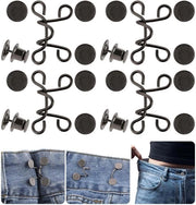 Set di adattatori per cinture per pantaloni e gonne - Inclusi chiodini sostitutivi - Adattatori di chiodi - Adegua il tuo abbigliamento senza cucire