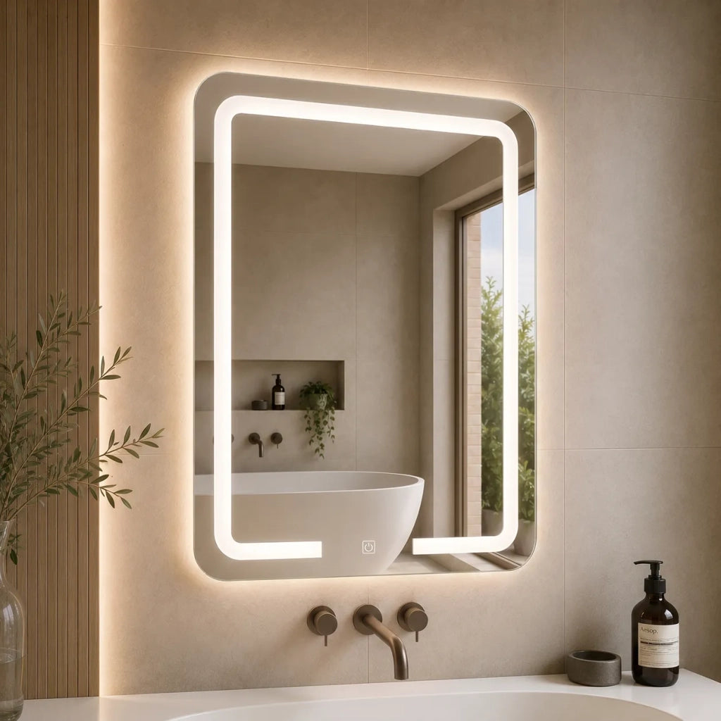 Specchio Led 60x80cm Sab-3436