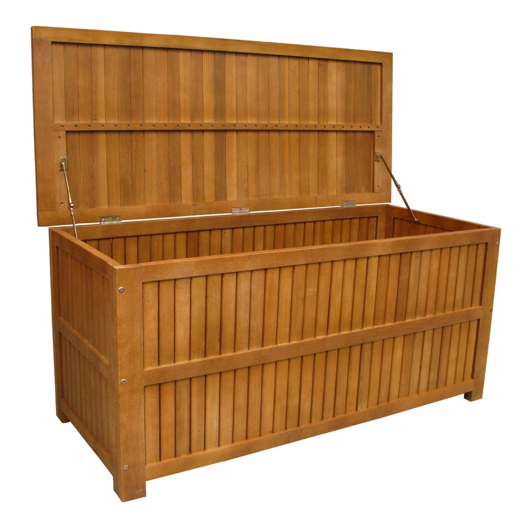 Baule porta cuscini da Giardino in Legno Acacia cm 130x55x59 - COOPER