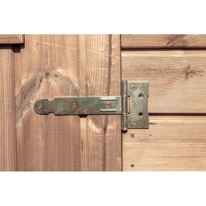 Casetta da giardino in legno termo-trattato 19 mm – 160x160 cm – pavimento e tetto bitumato – THE1616.01N Foresta