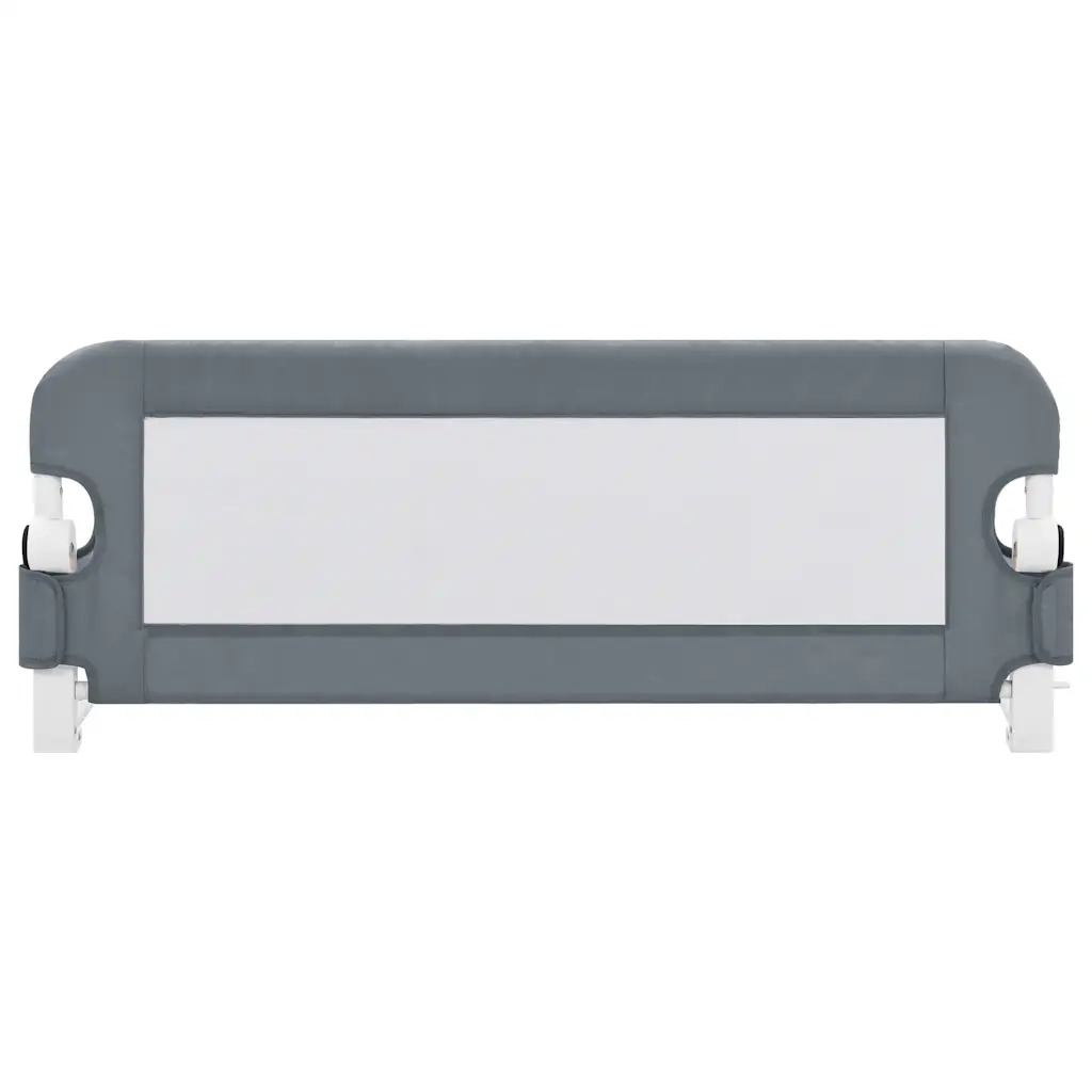 Sponde Letto di Sicurezza Bambini Grigio 102x42cm Poliesterecod mxl 127021