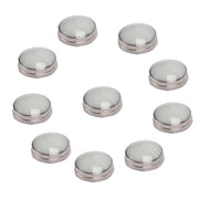 Ore da Parete Bezel a Punti 10 Pezzi - Componenti di Orologio Illuminanti - Visibilità Notturna - Facile da Installare - 2 mm/0,08 pollici - Lega Lieve