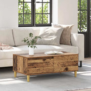 Tavolino da salotto con cassetto Legno vecchio 90 x 50 x 35 cm 881192