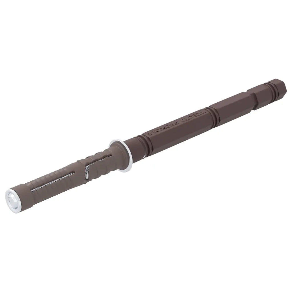 Supporti per Mensole Flottanti 12 pz Beige ?14 x 210 mm CFW5032527
