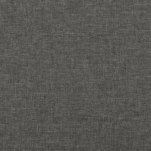 Materasso a Molle Insacchettate Rigidità Media Grigio Scuro 140x190x20 cm 347775