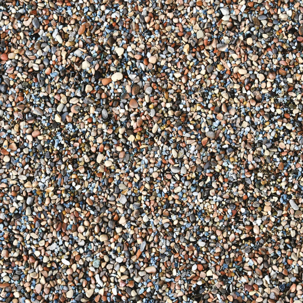 Telo in PVC Rinforzato Effetto Ghiaino 3,2x2m per Laghetti Naturale