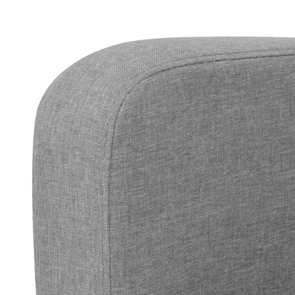 Divano a 3 Posti 180x65x76 cm Grigio Chiarocod mxl 72805