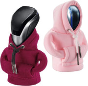Copertura del POMMA della Frizione, Copertura del Pulsante di Cambio, Piccola Hoodie per la Frizione, Decorazione Interiore di Auto con Stile di Frizione, Rosso e Rosa