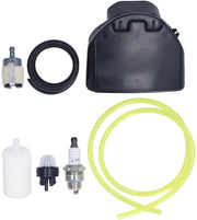 Filtro dell'aria per la linea di alimentazione del carburante - Duraturo e Resistente - Adatto per sega a catena - Per Husqvarna 455E 460 461 - Kit di manutenzione di regolazione