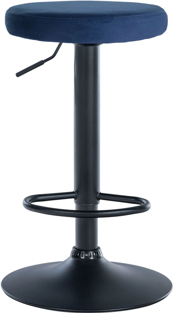 2er Set Barhocker Ponte Samt schwarz