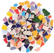 Pietre in mosaico 200 g - Tegli in smalto - Tegli ceramici - Attività di hobby - Fai da te - Effetto decorativo