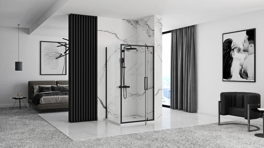 Cabina Doccia Ad Angolo Rapid Swing 100x80