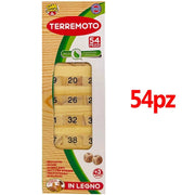 Trade Shop - Gioco Terremoto In Legno Gioco Per Bambini Torre Gioco Educativo Abilità Età 3+ -