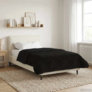 Piumone Completo Annuale Trapuntato Nero 155 x 220 cm