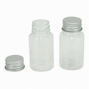 Trade Shop - Set 4pz Bottiglia Viaggio Contenitori Vuoti Ricaricabili Tappo A Vite 50ml 79383 -