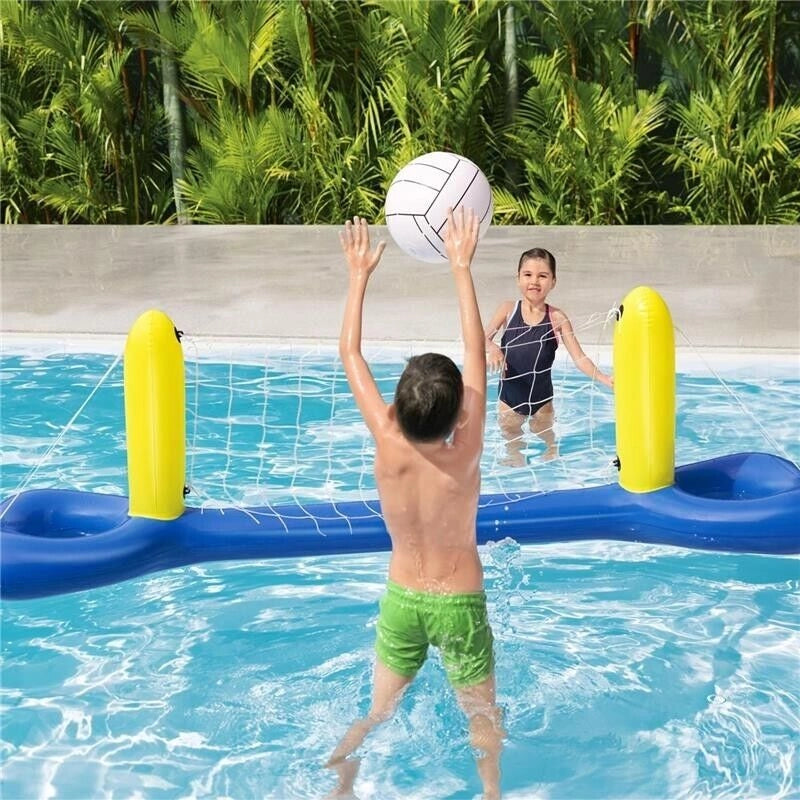 RETE DA PALLAVOLO GALLEGGIANTE  252X64 CM CON PALLA GONFIABILE