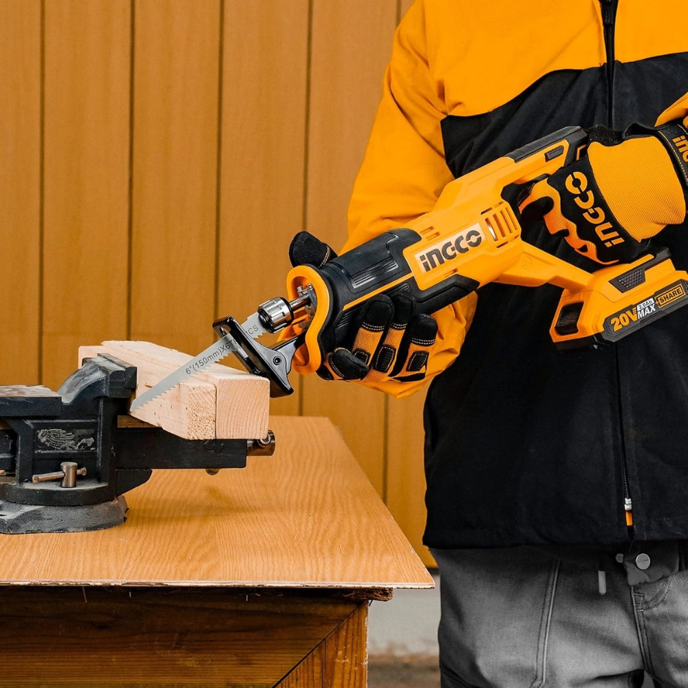 Seghetto gattuccio batteria litio 20v lame incluse legno metallo taglio preciso