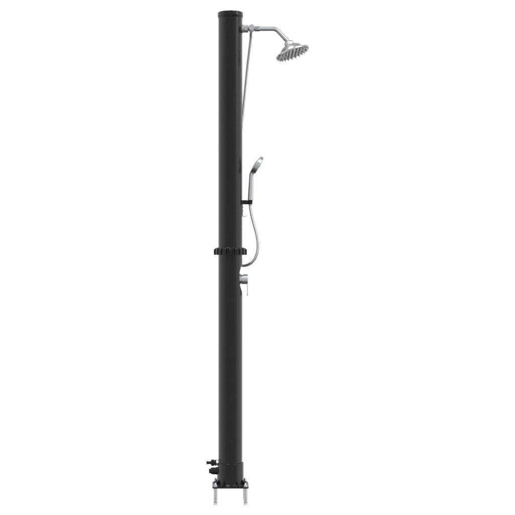 Doccia Solare Esterna con Soffione Portatile 217 cm 20 L