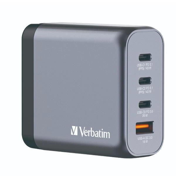 Verbatim gnc-140 universale nero, grigio ac ricarica rapida interno - 32203V