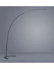 Piantana ad Arco Shanghai Led 18w Dimmerabile Nero Trio Lighting