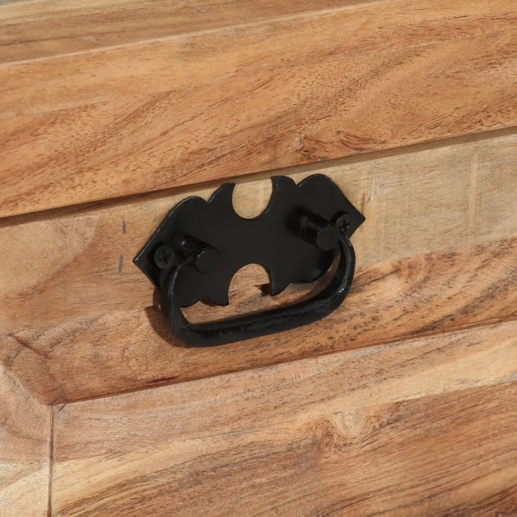 Panca con Scarpiera 85x40x45 cm in Legno Massello di Acacia 337826
