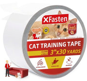Tape per gatto resistente ai graffi, 7,6 cm x 27,7 m - Adesivo resistente ai graffi per porte, divani, mobili e pelli per gatti e animali domestici