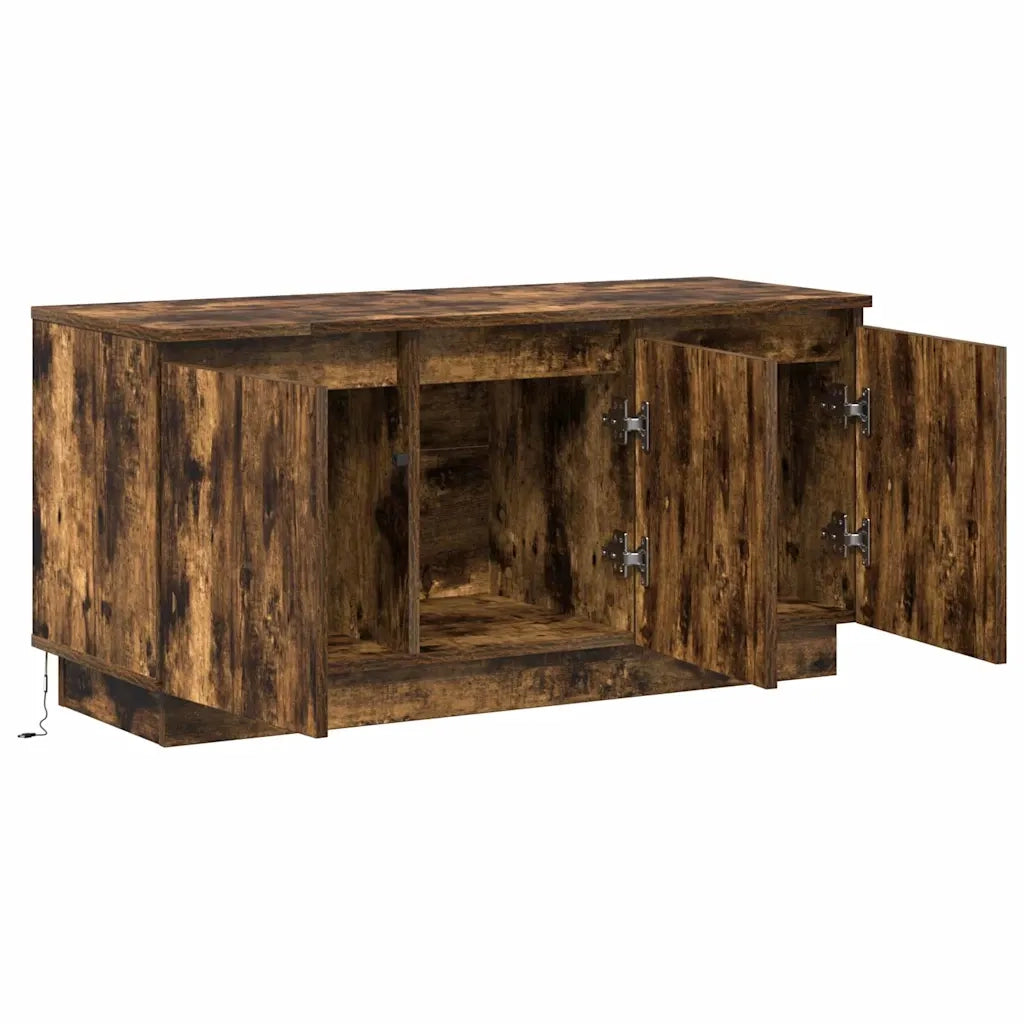 Mobile TV-Credenza per TV-Console TV Rovere fum¨¦ 100 x 38 x 49 cm Legno multistrato