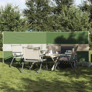 Frangivento da Campeggio Verde 344x120 cm Impermeabile 4009651