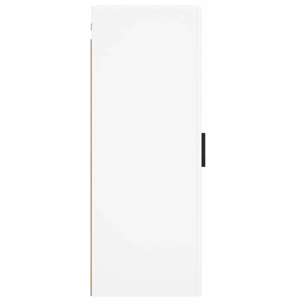 Mobile a Parete Bianco 34,5x34x90 cm 828868