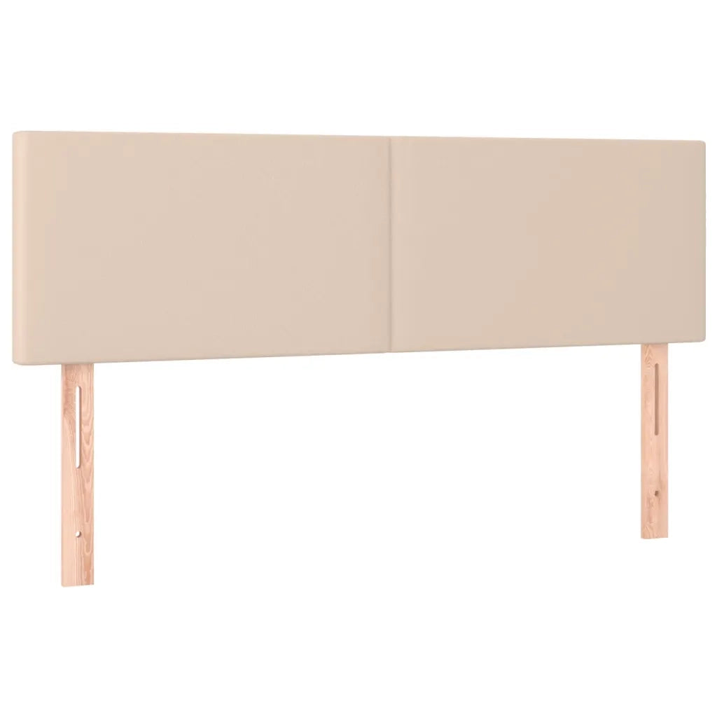Giroletto a Molle con Materasso Cappuccino 140x190cm Similpelle 3130660