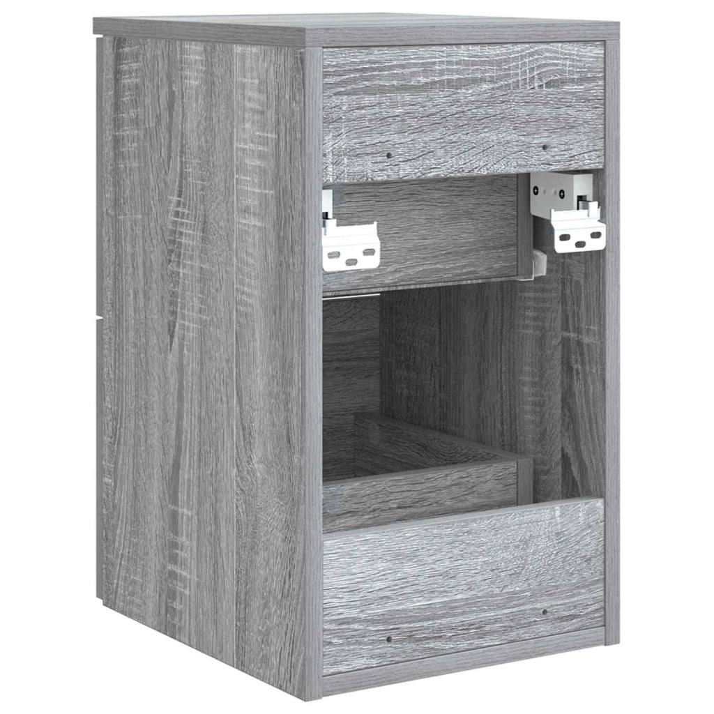 Armadio Bagno In-between Sonoma grigio 30 x 35 x 50 cm 890363