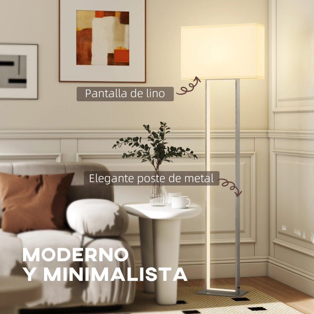 Lampada da Terra per Salone ¨C zephmum ¨C Bianco 150 cm
