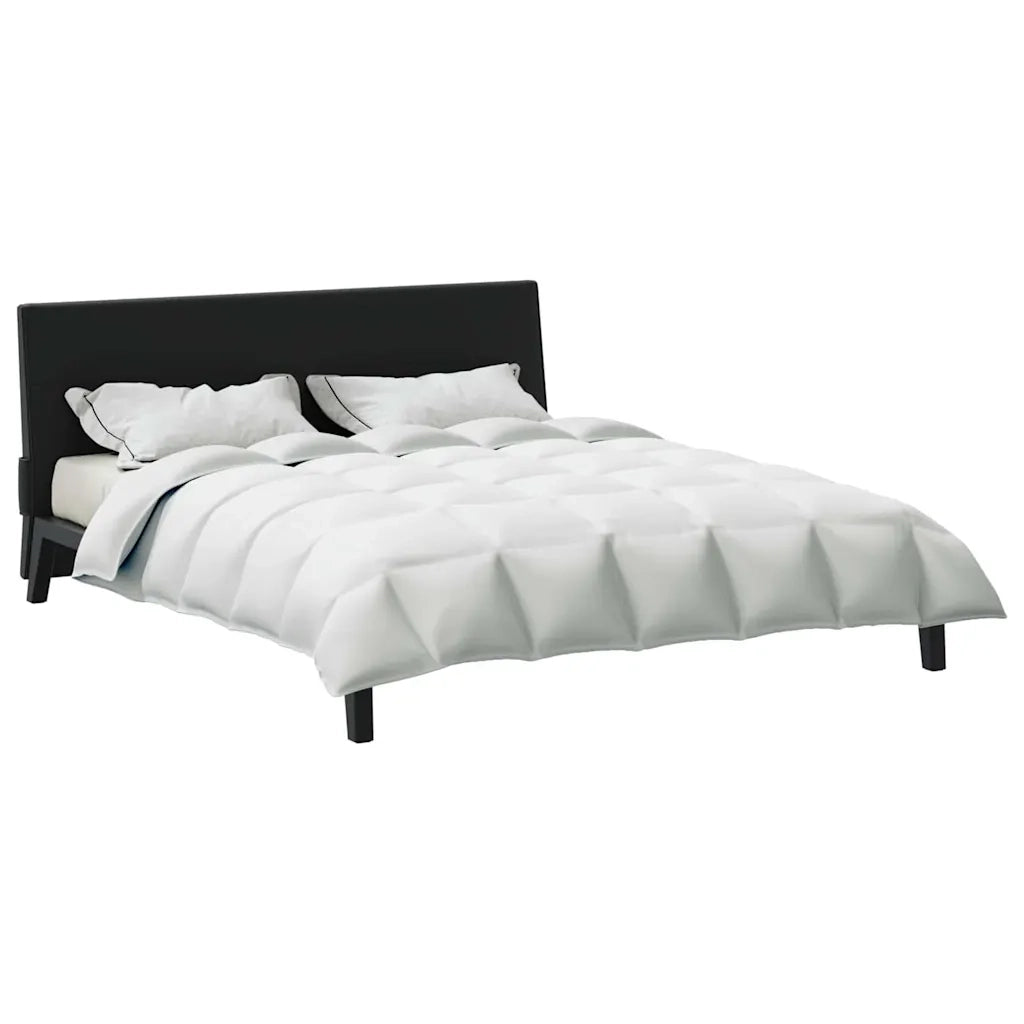vidaXL Quilt e Piumini Bianco 240 x 220 cm Piume