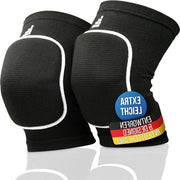 Cuscino ginocchiere ULTRALIGHT respirabile pieghevole protezione ginocchia sport all'aperto pallavolo calcetto mountain bike nero XL