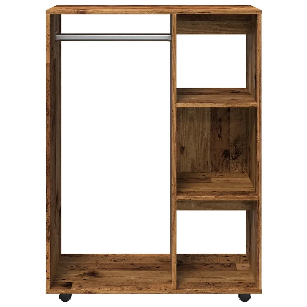 Armadio Legno Antico 80x40x110 cm in Legno Multistrato 856668