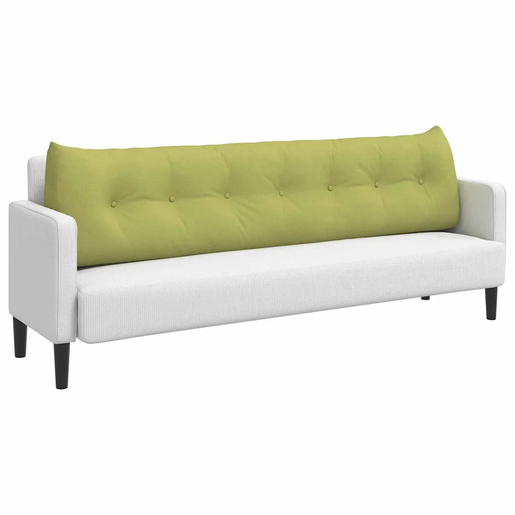 Cuscino per Schiena Verde chiaro 200 x 24 x 50 cm Tessuto