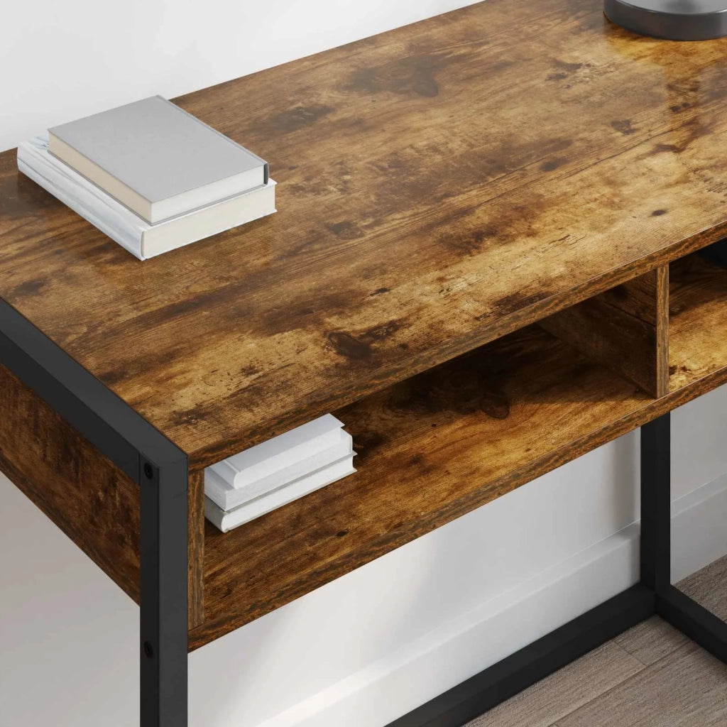 Scrivania Quercia Fumosa 100 x 50 x 75 cm Legno multistrato 886476