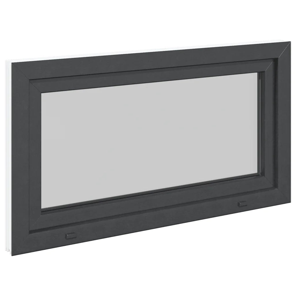 Finestra da cantina "RISOR" 110x50 cm anta-ribalta DIN sinistra antracite 4108456