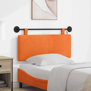 Testiera sospesa Con luce LED Arancione Tessuto in Cords 3424297