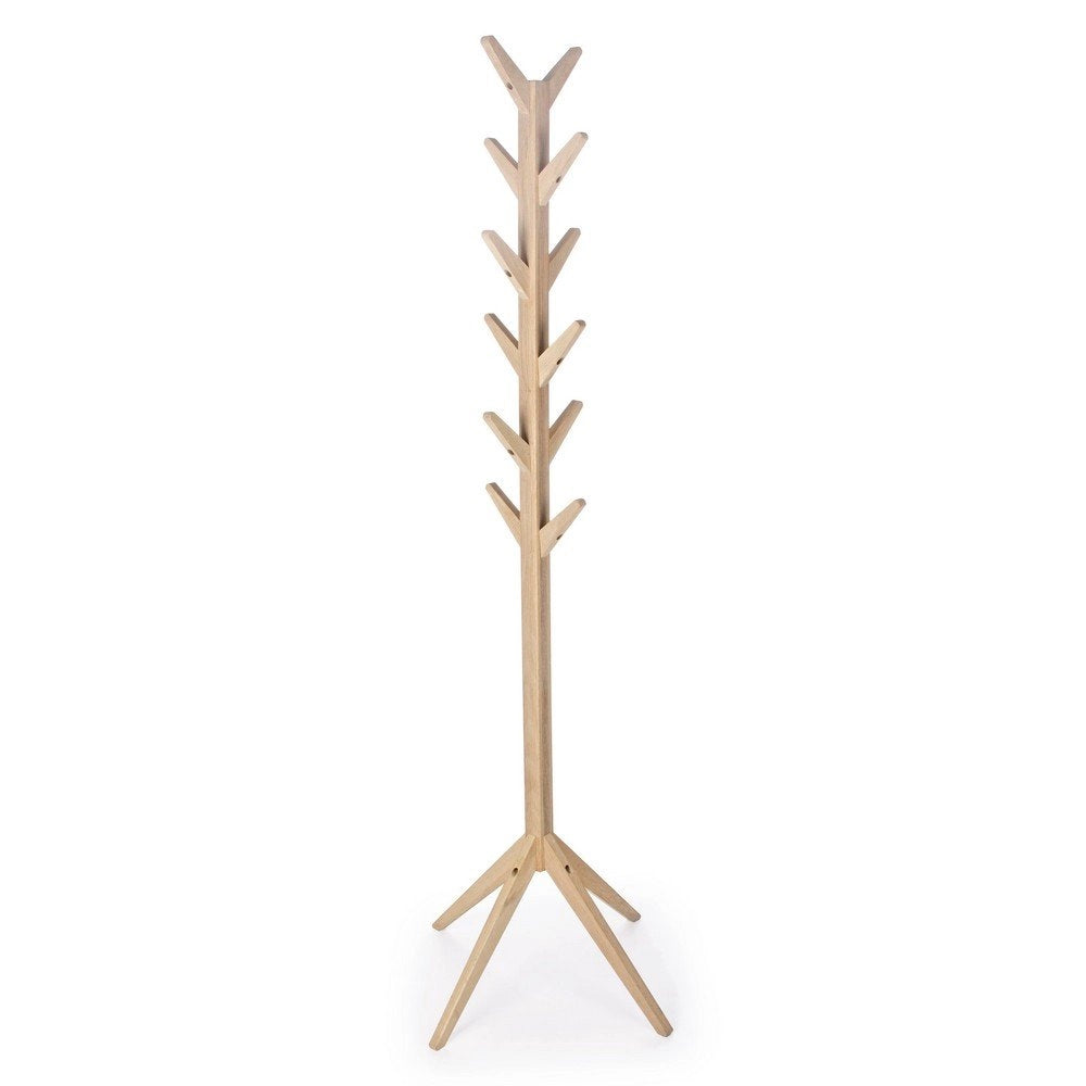 Appendiabiti Legno Marrone Moderno da Interno - ORIZZONTE