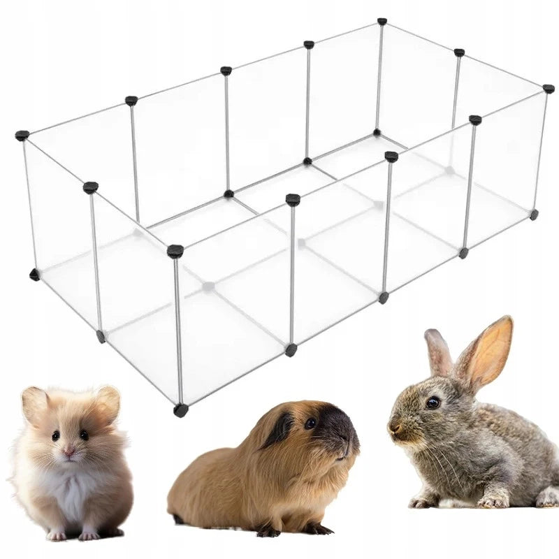 Recinto per Piccoli Animali 125 cm – Ideale per Conigli, Roditori e Criceti