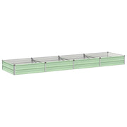 Letto rialzato da giardino Verde Pastello 320 x 80 x 24 cm 8006503
