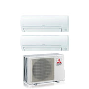 Condizionatore Dual Split Mitsubishi Electric Smart MSZ-HR 12+12 con MXZ-2HA50VF R-32 Wi-Fi Optional