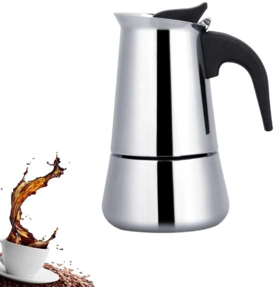 Apparecchio per la preparazione del caffè in acciaio inox - 200ml - Bicchiere