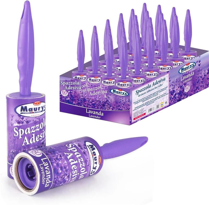 MAURY'S ROLLER LEVAPELUCCHI PROFUMATO DA 60 FOGLI PROFUMI ASSORTITI